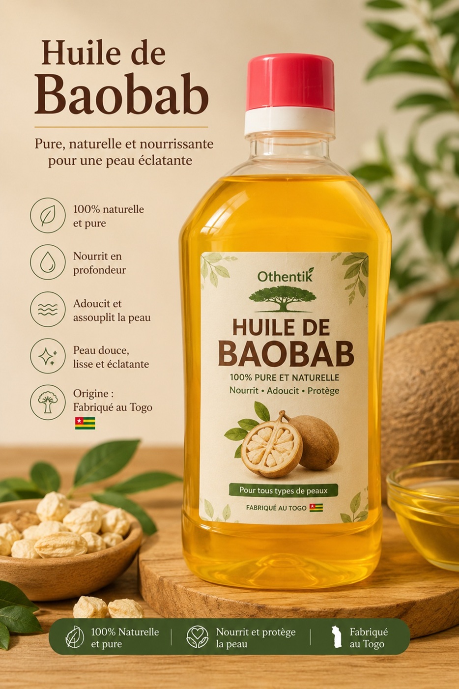 Huile de baobab