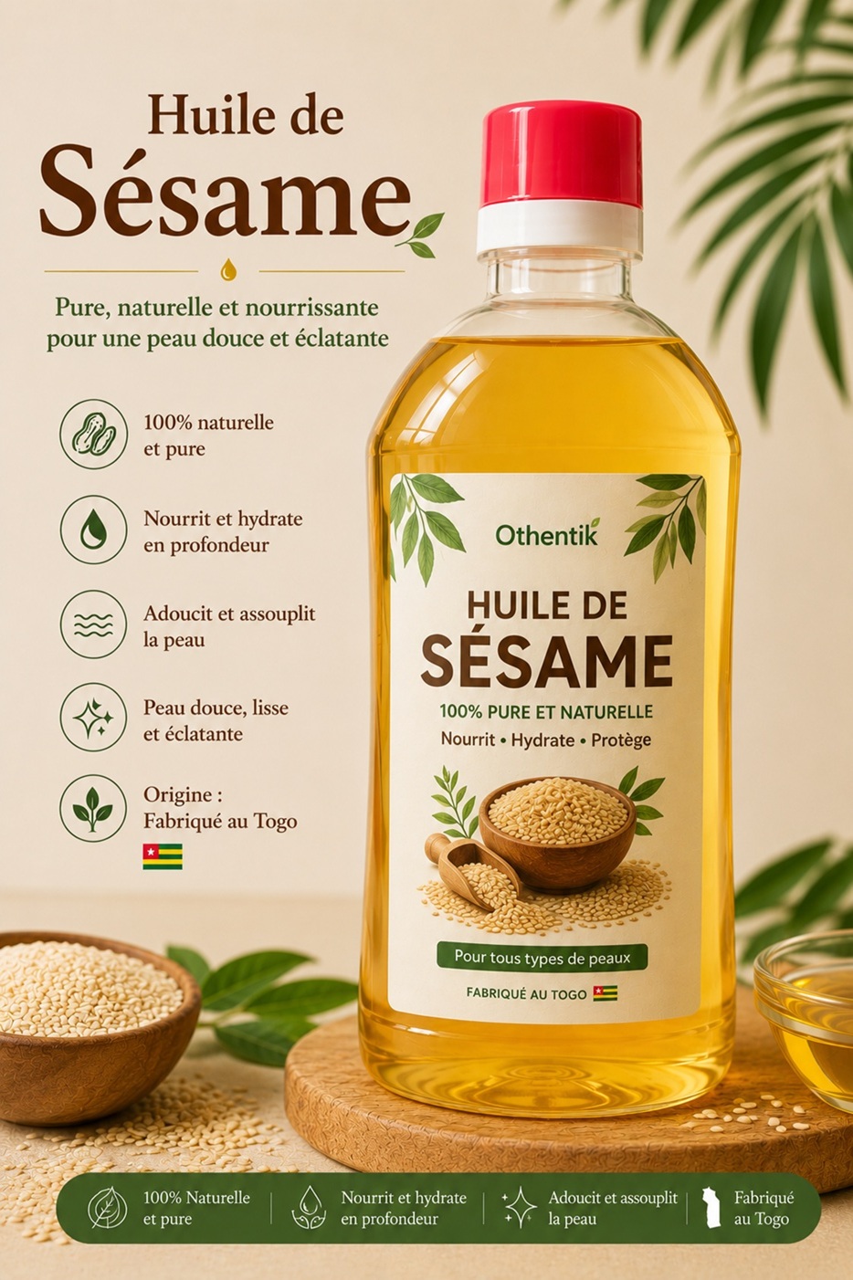 Huile de sésame
